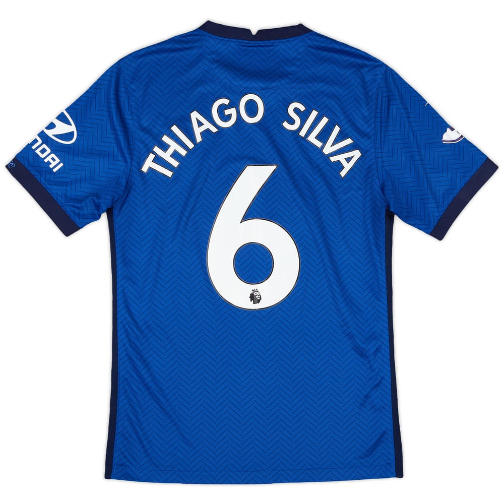 2020-21 Chelsea Home Shirt Thiago.Silva #6 - 6/10 - (S)