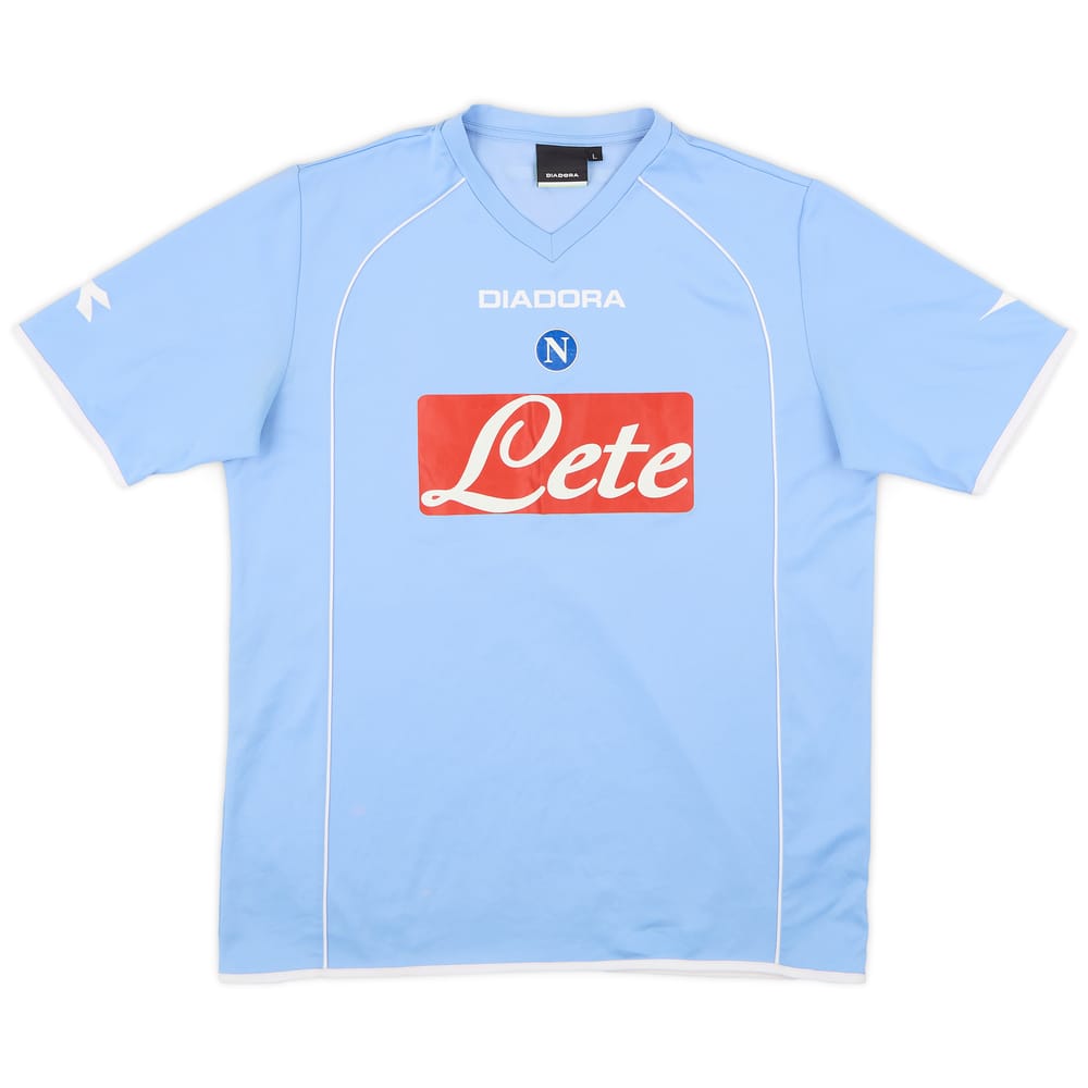 2006-07 Napoli Home Shirt - 6/10 - (L)