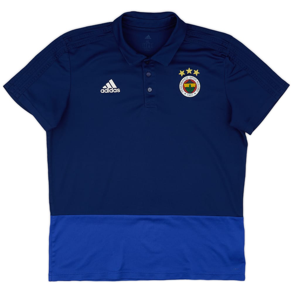 2017-18 Fenerbache adidas Polo Shirt - 8/10 - (XL)