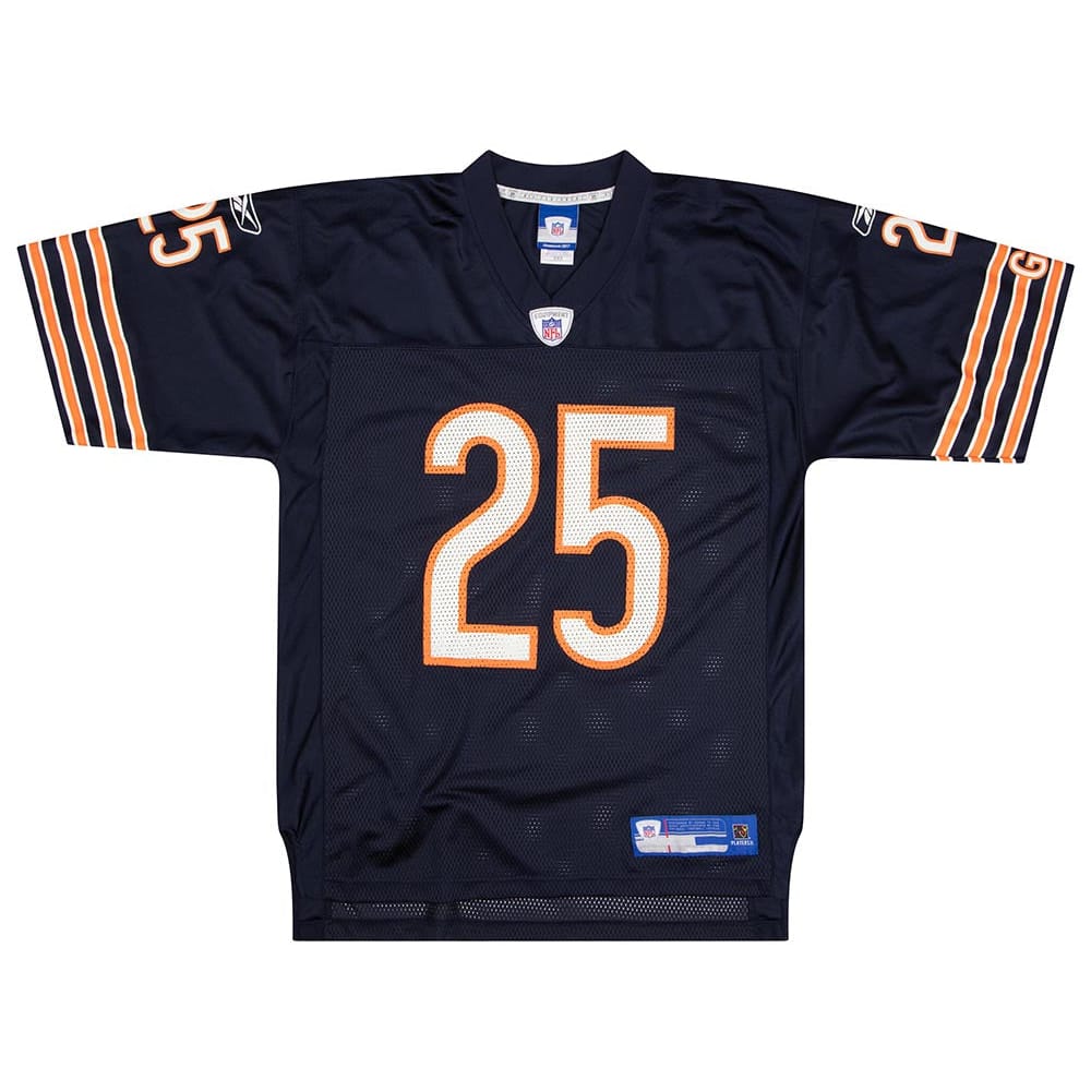 2007 Chicago Bears Wolfe #25 Reebok On Field Jersey (Home) M