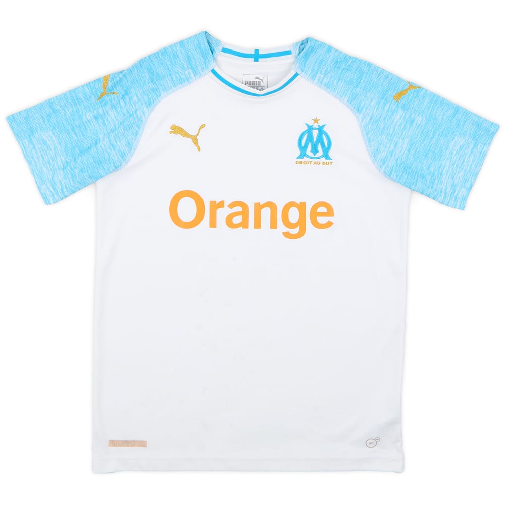 2018-19 Olympique Marseille Home Shirt - 5/10 - (XL.Boys)