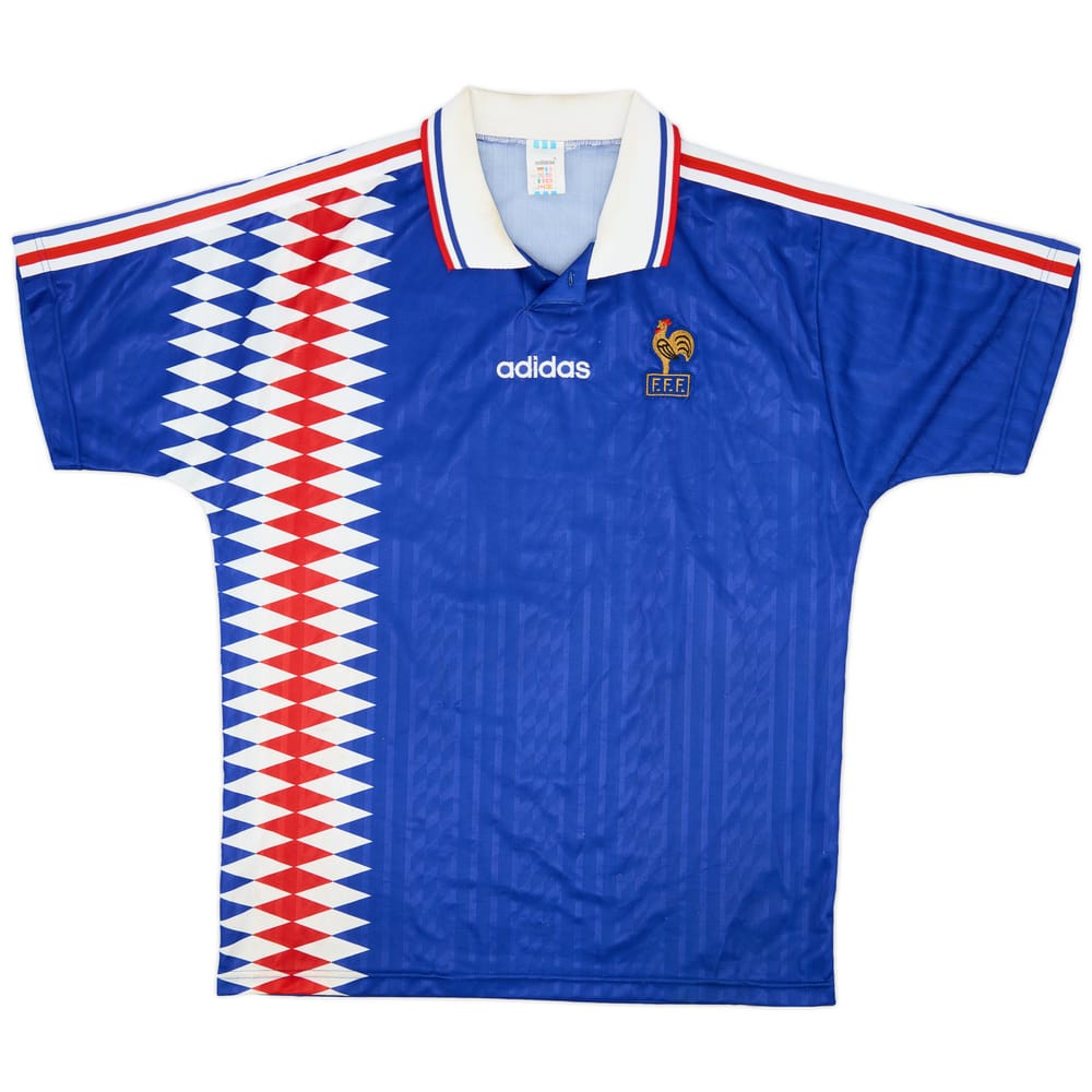 1994-96 France Home Shirt - 9/10 - (L)