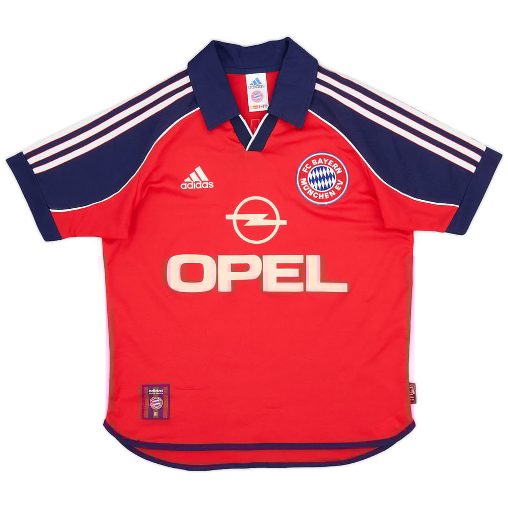 1999-01 Bayern Munich Home Shirt - 8/10 - (Y)
