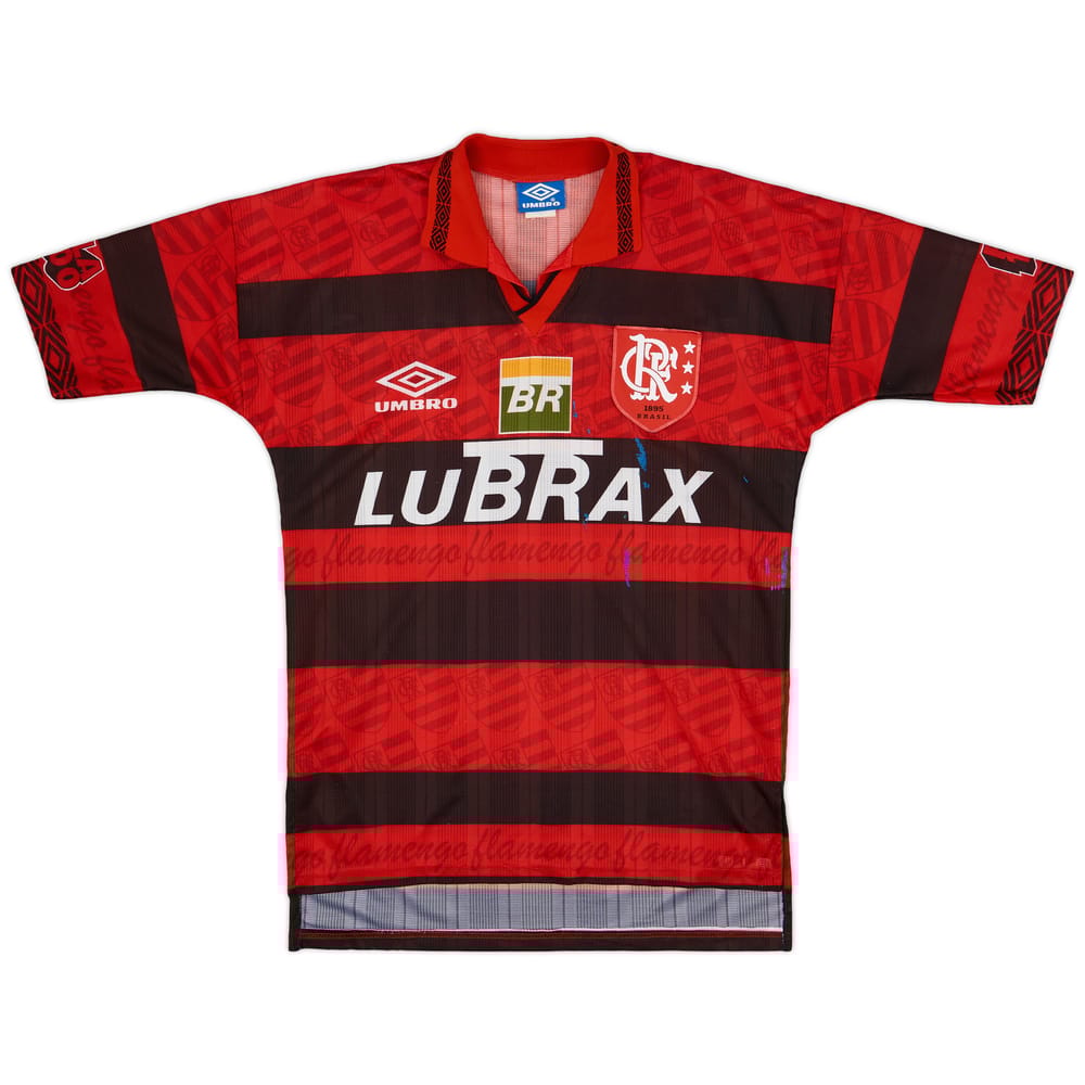 1995-96 Flamengo Centenary Home Shirt - 3/10 - (L)