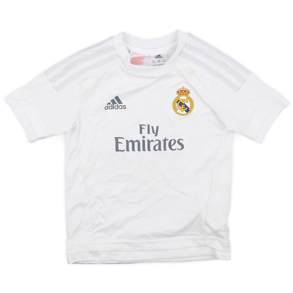 2015-16 Real Madrid Home Shirt - 5/10 - (5-6 Years)