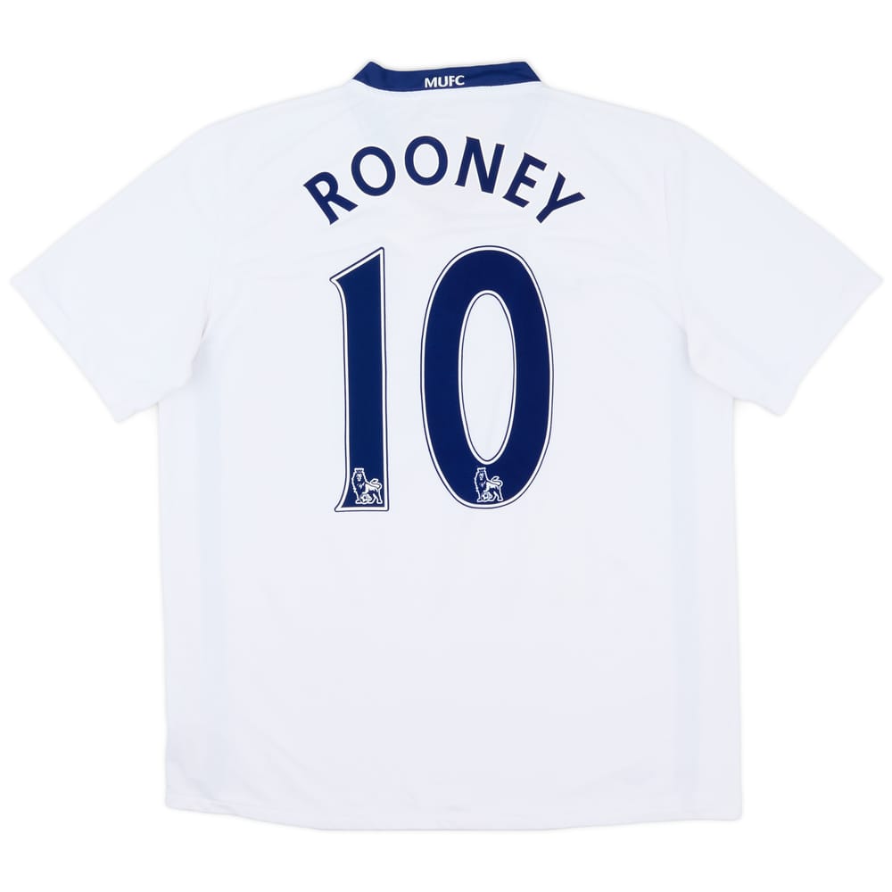 2008-10 Manchester United Away Shirt Rooney #10 - 7/10 - (L)