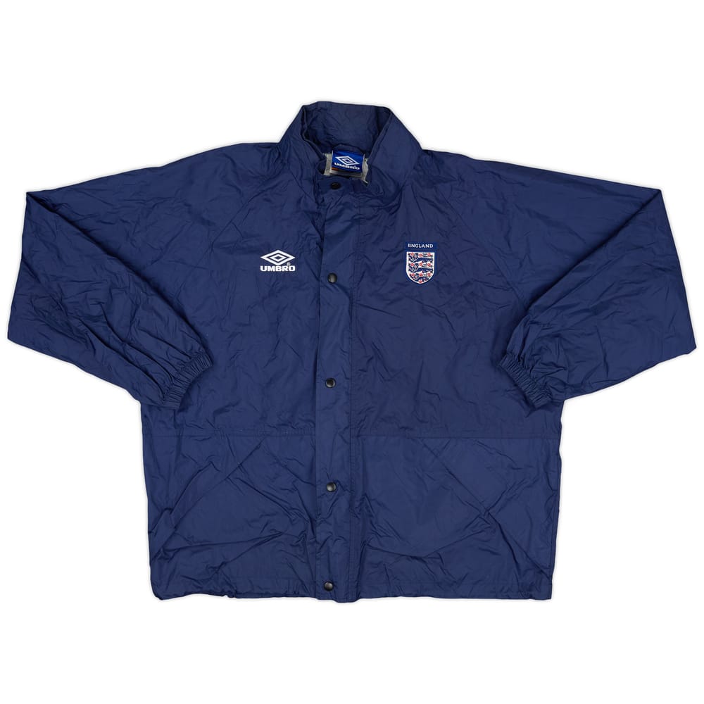 2000-02 England Umbro Hooded Rain Jacket - 8/10 - (L)