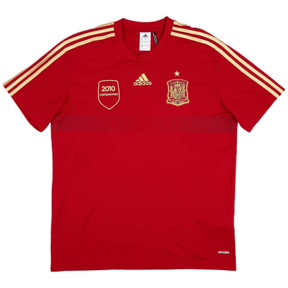 2013-15 Spain Home Shirt - 9/10 - (L)