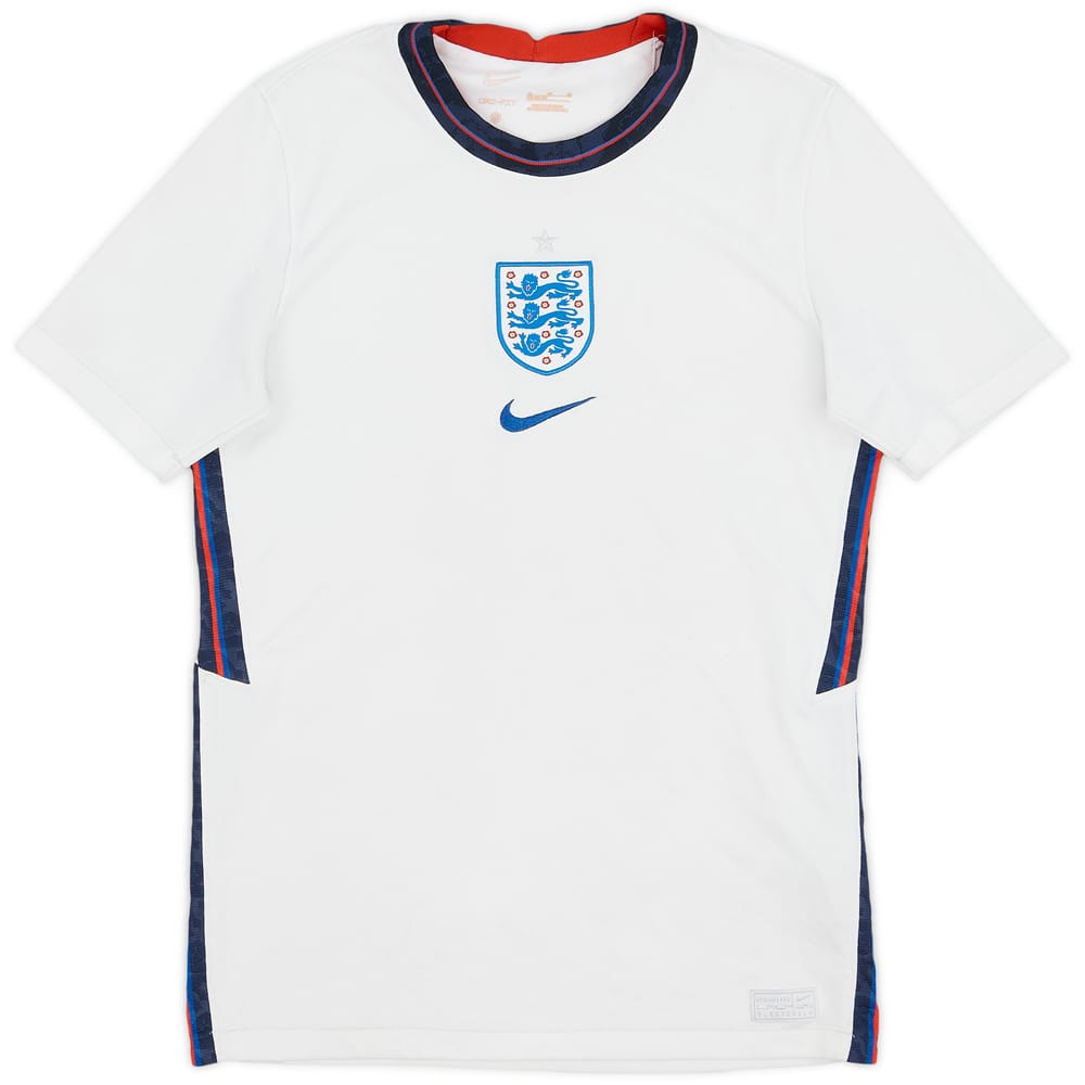2020-22 England Home Shirt - 5/10 - (XL.Boys)