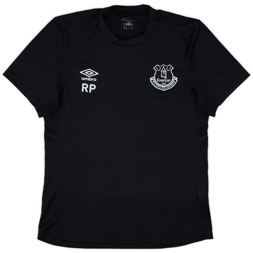 2017-18 Everton Umbro Staff Issue Training Shirt RP - 8/10 - (M)