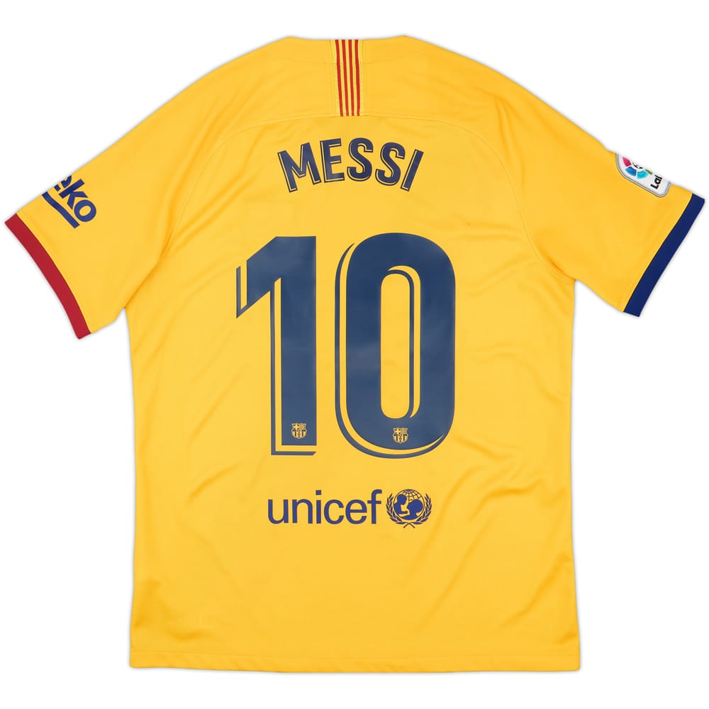 2019-20 Barcelona Away Shirt Messi #10 - 8/10 - (L)
