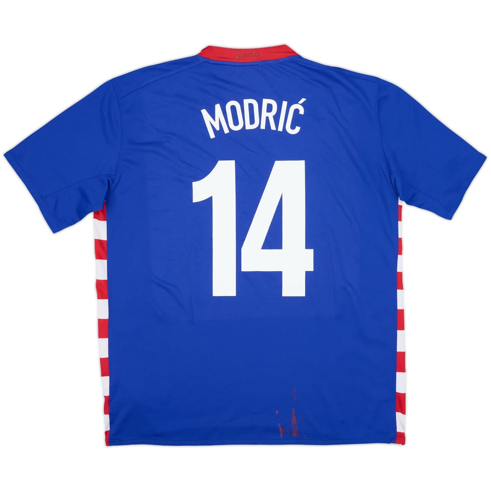 2007-09 Croatia Away Shirt Modric #14 - 7/10 - (L)