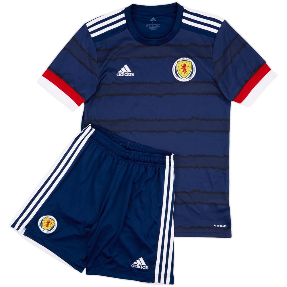 2020-22 Scotland Home Shirt & Shorts - 8/10 - (S)