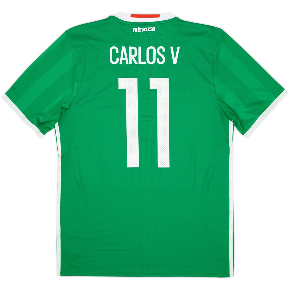 2016-17 Mexico Copa America Player Issue Home Shirt Carlos V #11 (L)