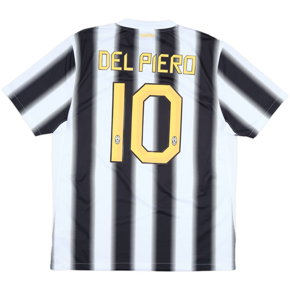 2011-12 Juventus Home Shirt Del Piero #10 - 10/10 - (L)
