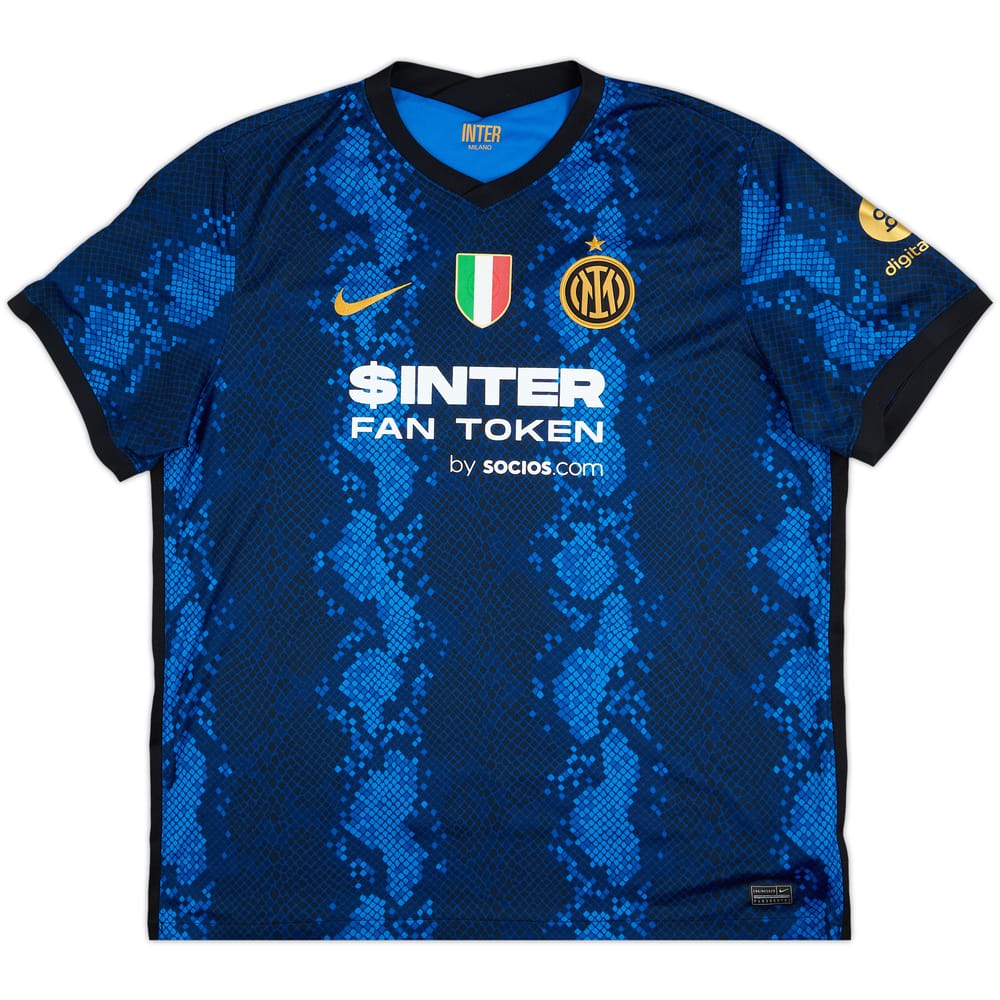 2021-22 Inter Milan Home Shirt - 7/10 - (XXL)