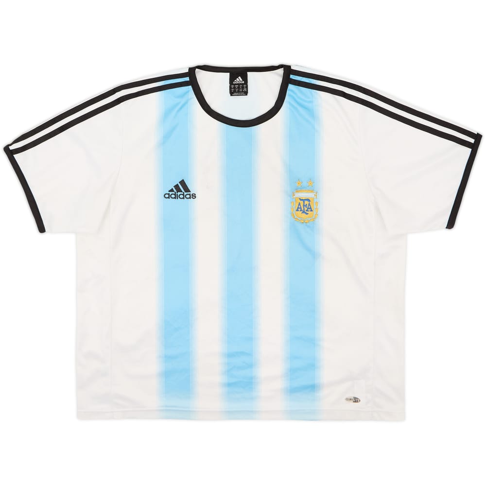 2004-05 Argentina Basic Home Shirt #20 - 4/10 - (XL)