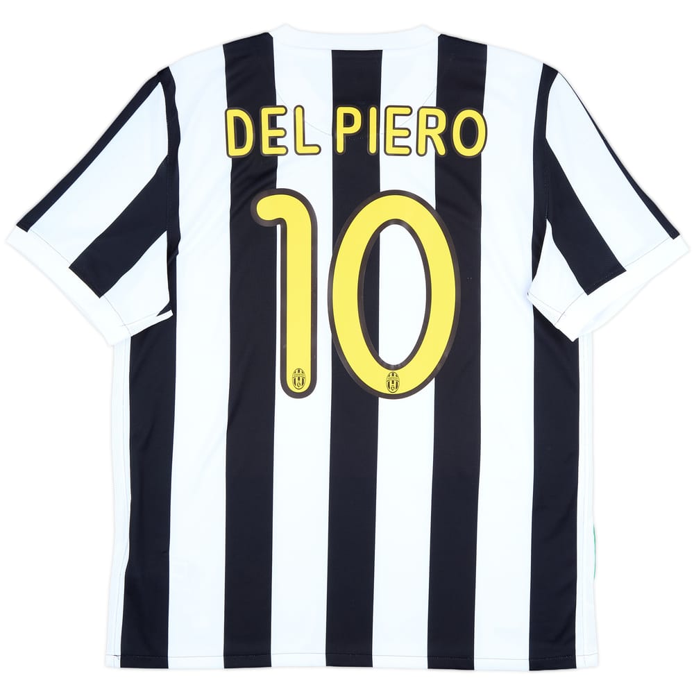 2009-10 Juventus Home Shirt Del Piero #10 - 8/10 - (L)