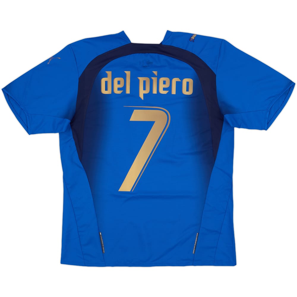 2006 Italy Home Shirt Del Piero #7 - 5/10 - (L)