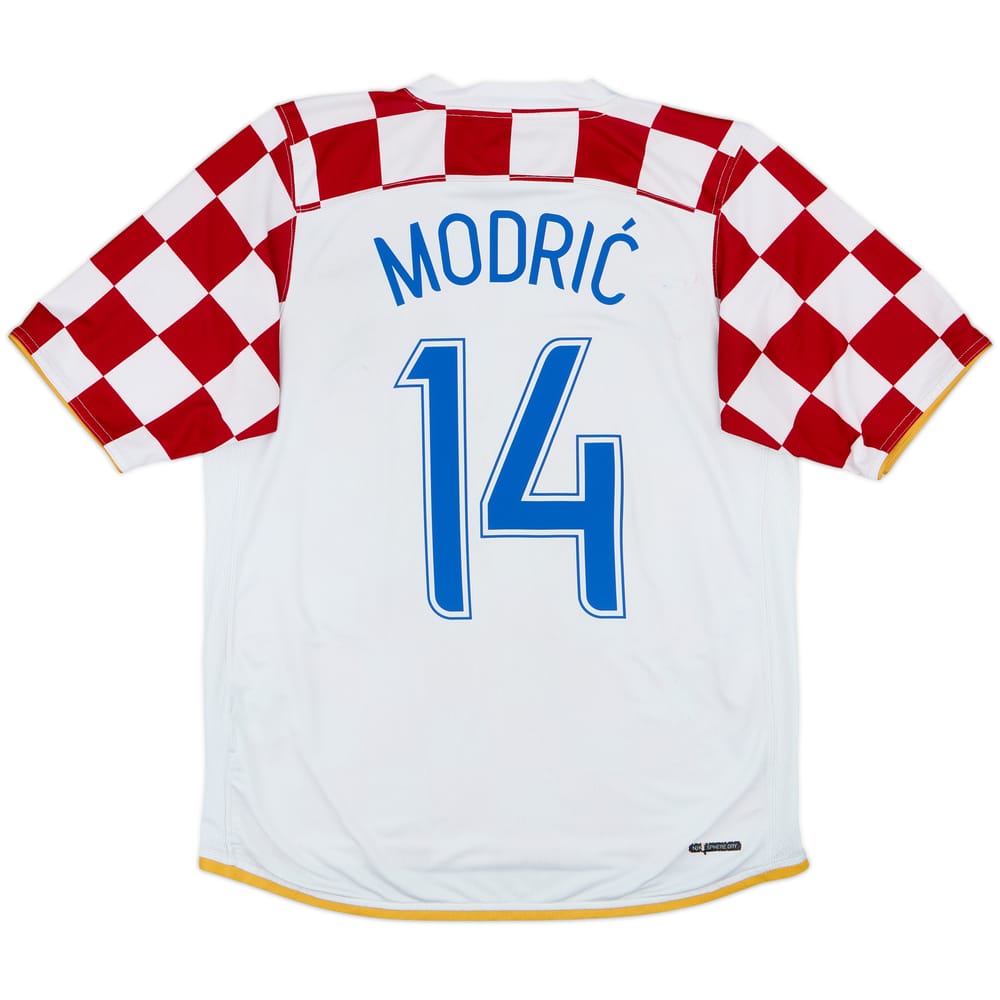 2006-08 Croatia Home Shirt Modric #14 - 6/10 - (L)
