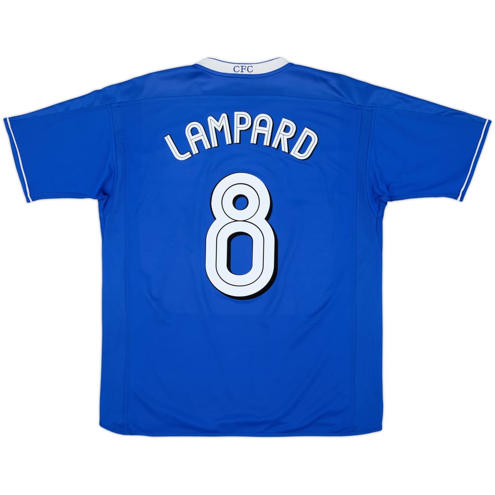 2003-05 Chelsea Home Shirt Lampard #8 - 6/10 - (L)