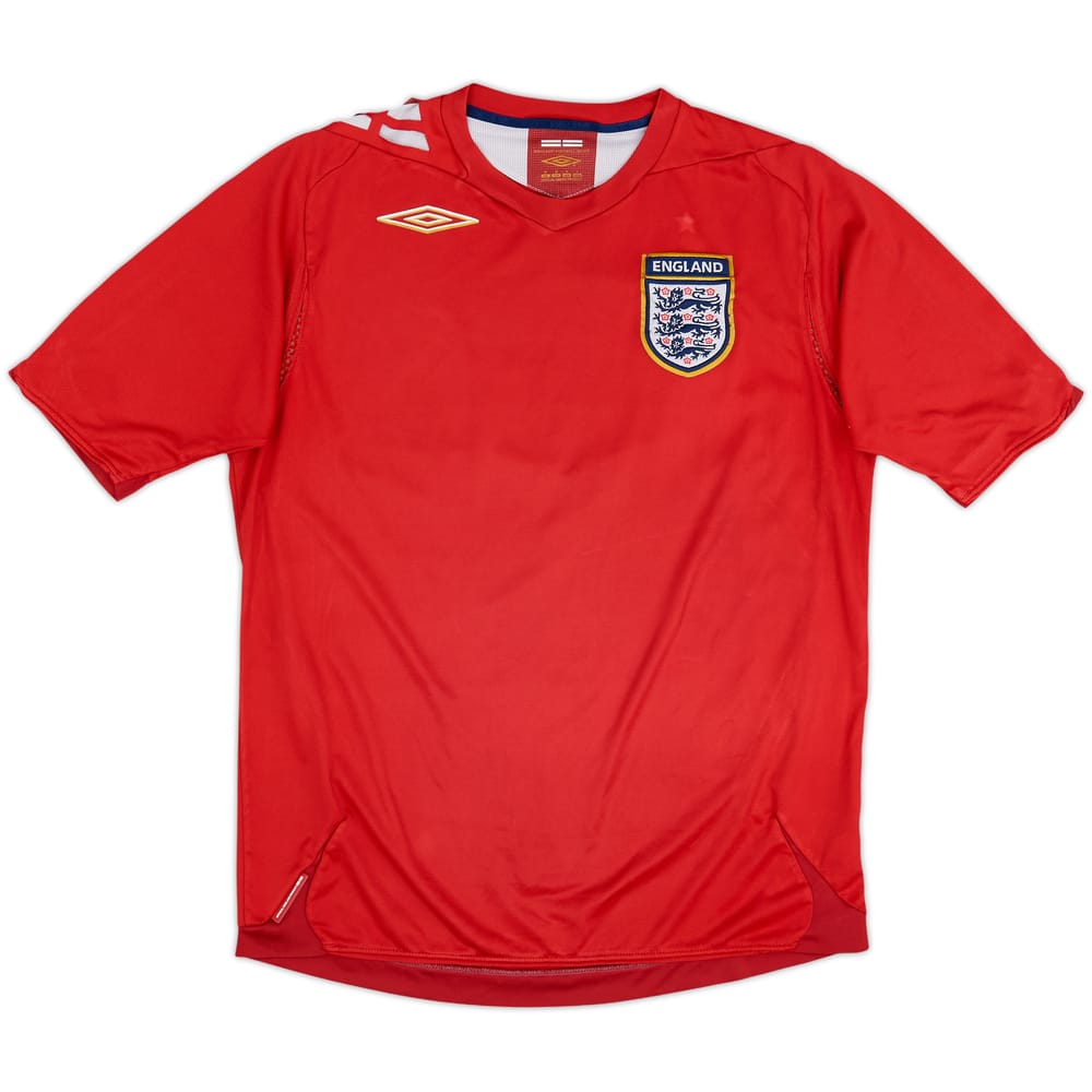 2006-08 England Away Shirt - 5/10 - (M)