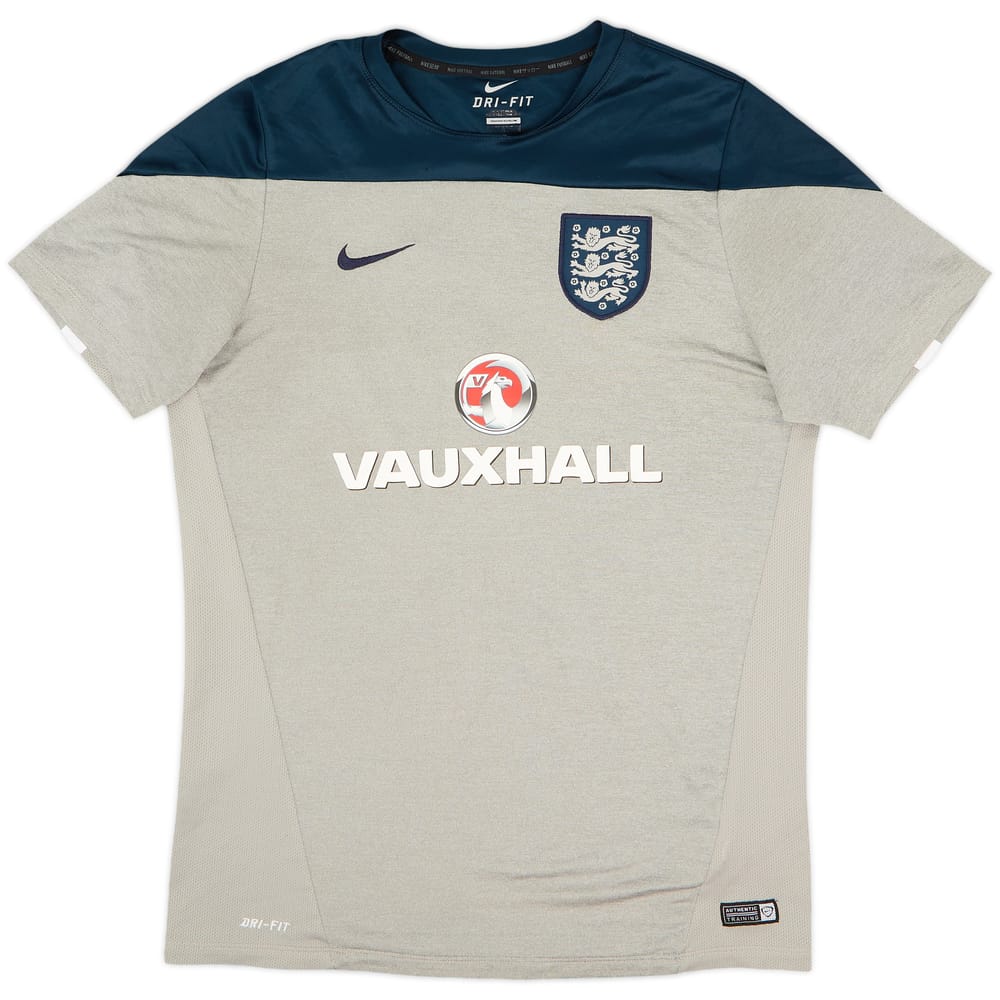 2014-15 England Nike Training Shirt - 8/10 - (L)
