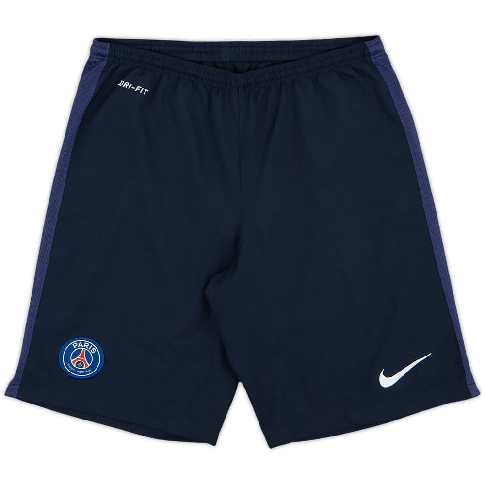2015-16 Paris Saint-Germain Home Shorts - 9/10 - (S)
