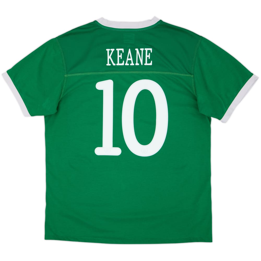 2010-11 Ireland Home Shirt Keane #10 - 7/10 - (L)