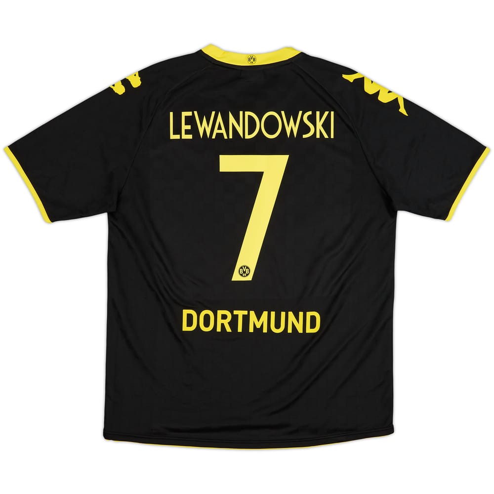 2010-11 Borussia Dortmund Away Shirt Lewandowski #7 - 8/10 - (XXL)