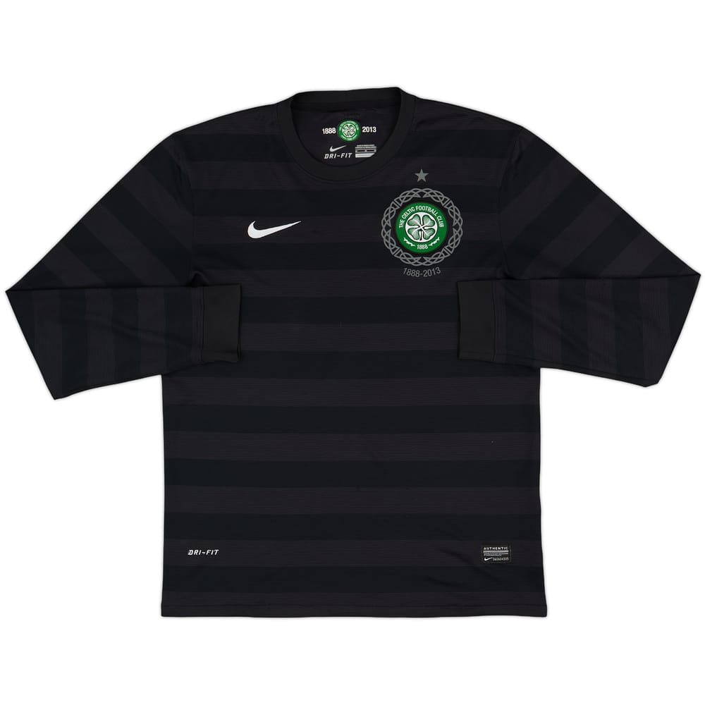 2012-13 Celtic '125th Anniversary' Away L/S Shirt - 7/10 - (M)