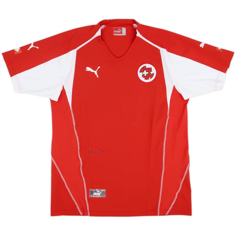 2004-06 Switzerland Home Shirt - 5/10 - (XL)
