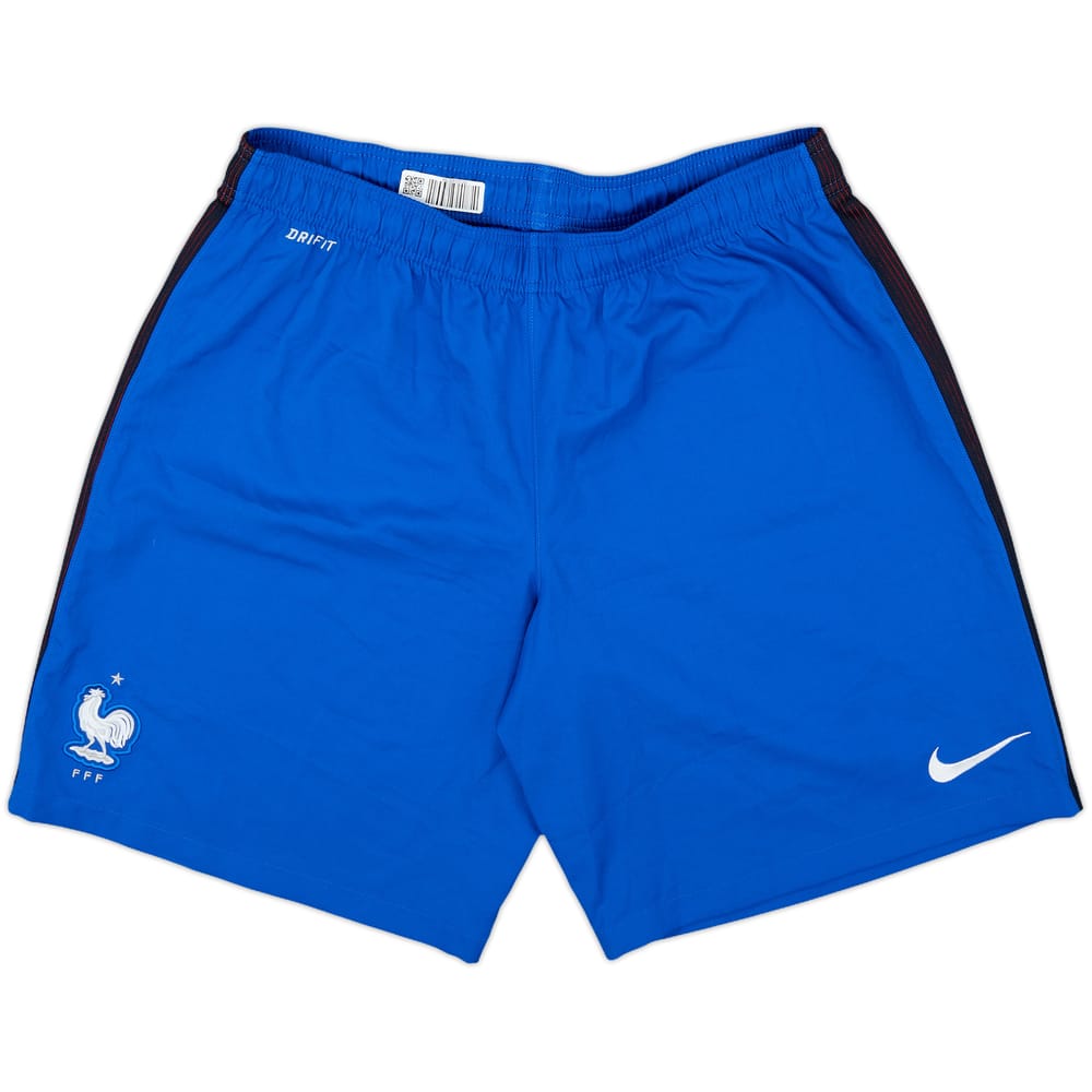 2016-17 France Home Shorts - 8/10 - (XL)