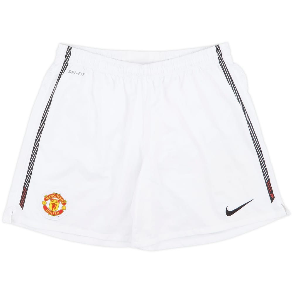 2010-11 Manchester United Home Shorts - 8/10 - (L)