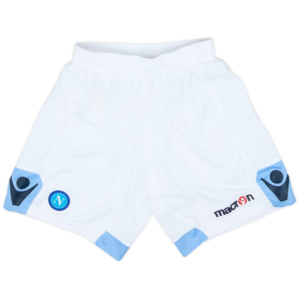 2010-11 Napoli Home Shorts - 7/10 - (M.Boys)