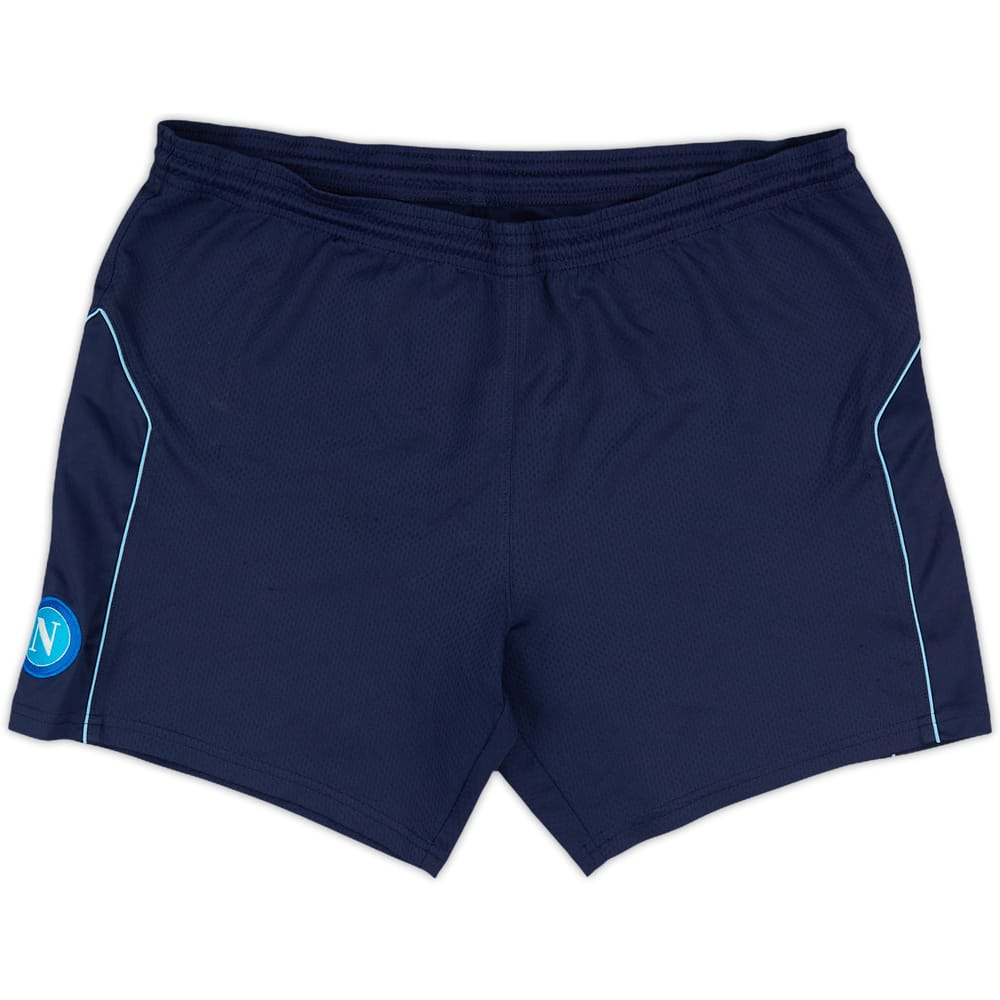 2011-12 Napoli Macron Training Shorts - 8/10 - (L)