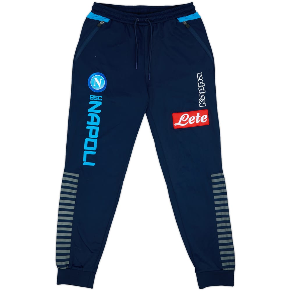 2019-20 Napoli Kappa Track Pants/Bottoms - 9/10 - (M)