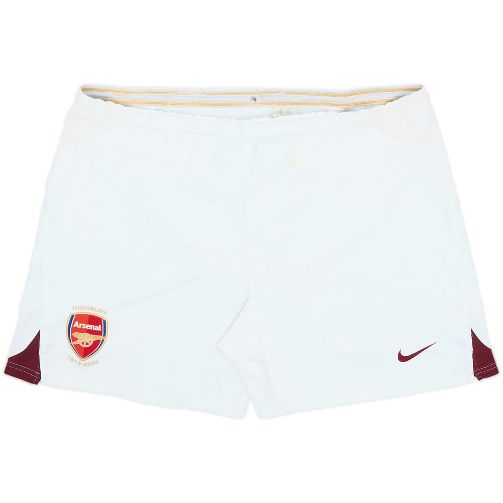 2005-06 Arsenal Home Shorts - 6/10 - (XL)