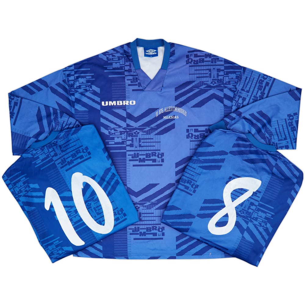 1990s Umbro Template L/S Shirt - 8/10 - (XL)