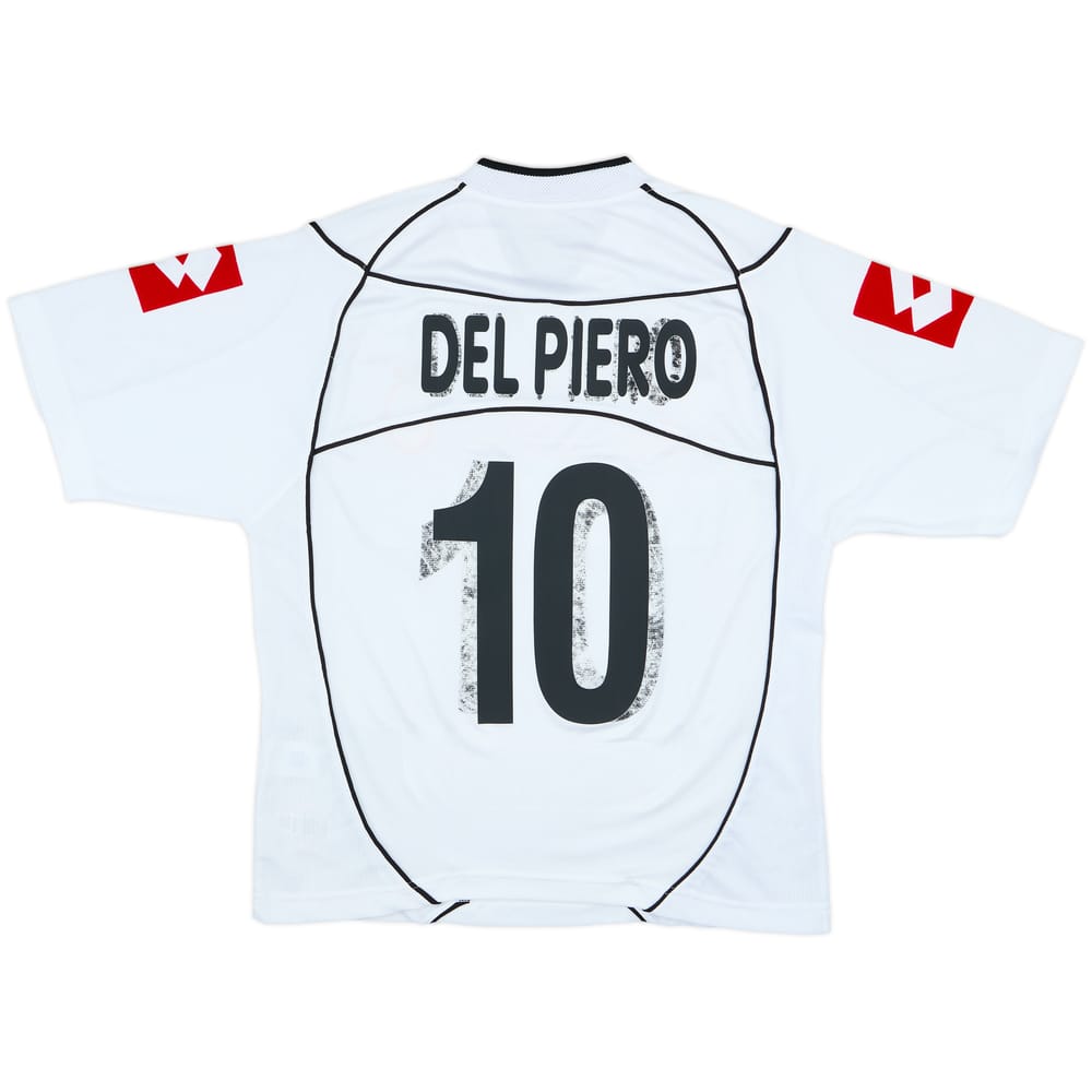 2002-03 Juventus Away Shirt Del Piero #10 - 3/10 - (M)