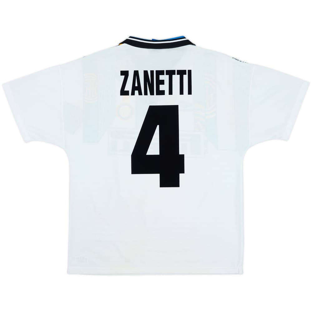 1995-96 Inter Milan Third Shirt Zanetti #4 - 6/10 - (M)