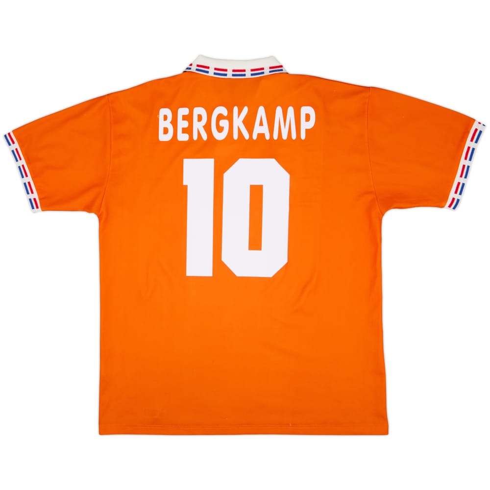1996 Netherlands Home Shirt Bergkamp #10 - 8/10 - (XXL)
