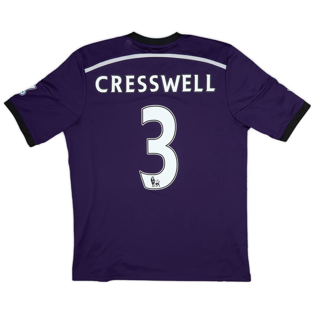 2014-15 West Ham Third Shirt Cresswell - 9/10 - (L)