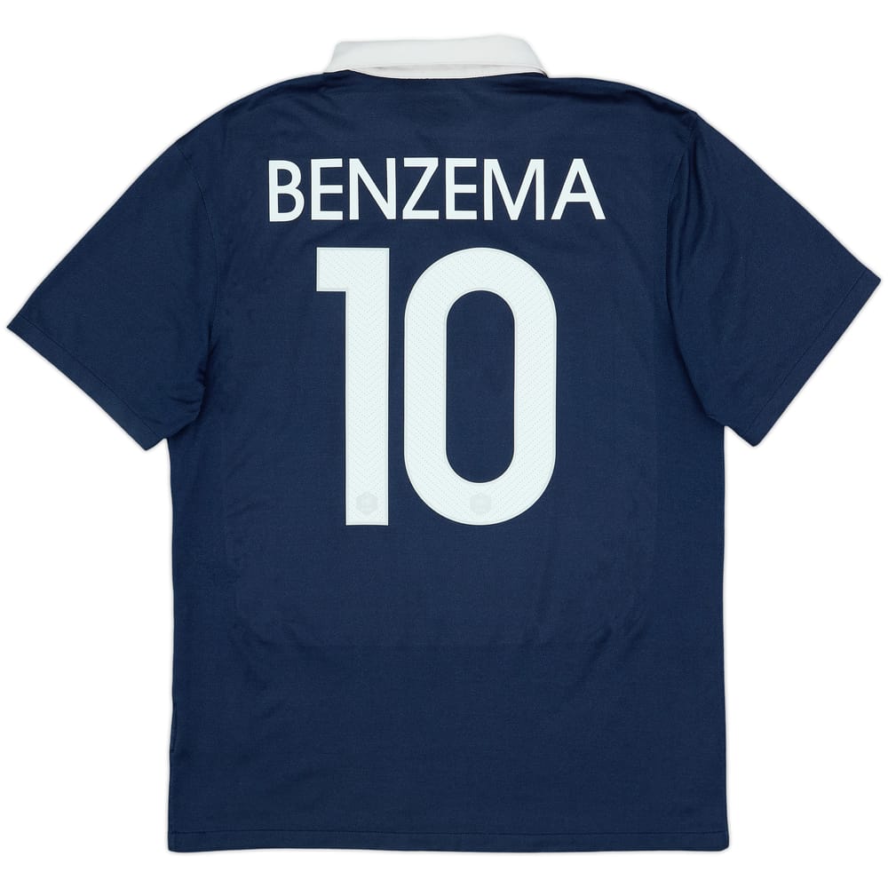 2014-15 France Home Shirt Benzema #10 - 6/10 - (M)