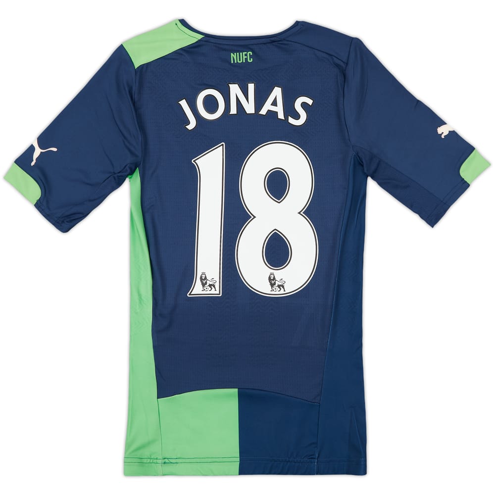 2014-15 Newcastle Player Issue ACTV Fit Third L/S Shirt Jonas #18 (S)