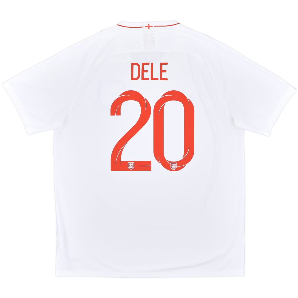 2018-19 England Home Shirt Dele #20 - 9/10 - (XL)