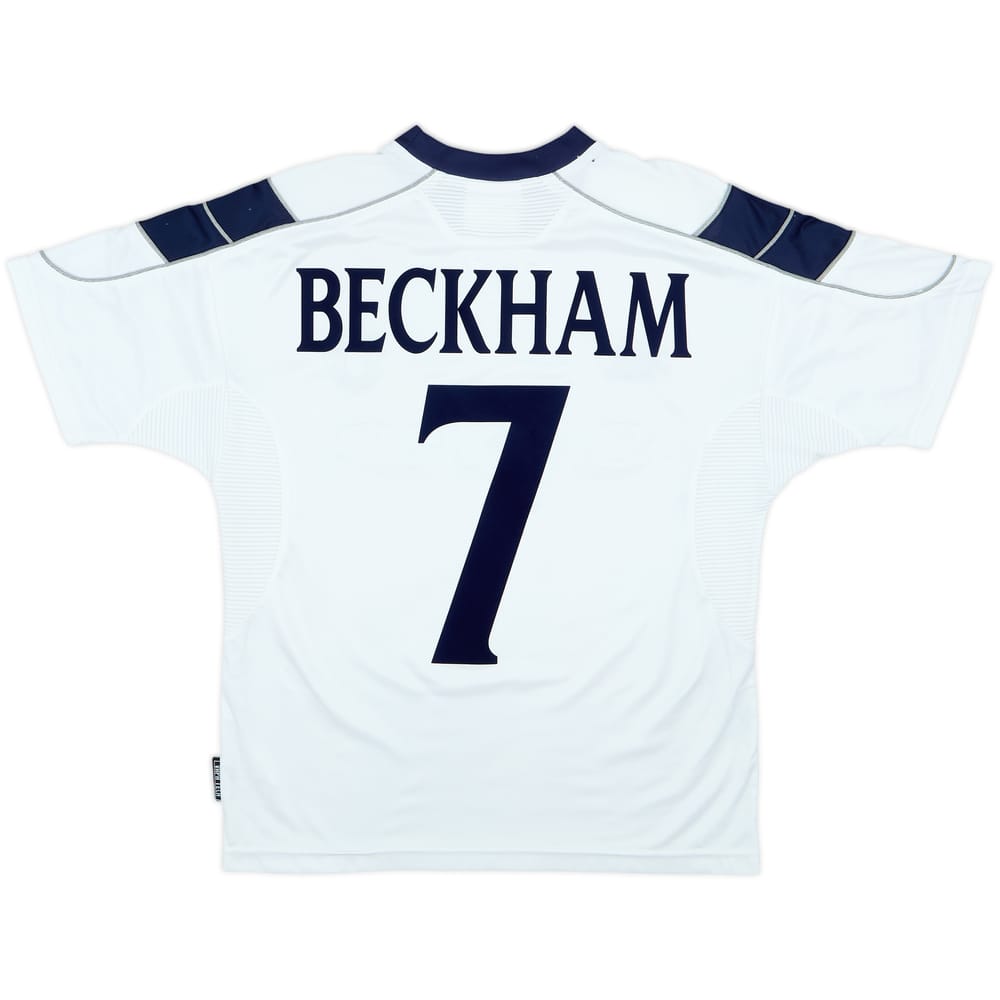 Camiseta de la tercera equipación del Manchester United 1999-00 Beckham #7 - 6/10 - (Juvenil)