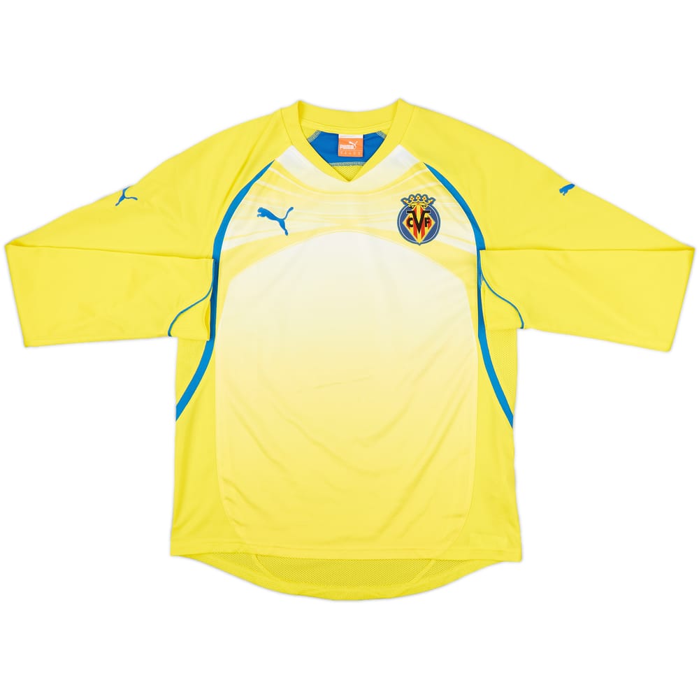 2010-11 Villarreal Puma Training L/S Shirt - 8/10 - (M)