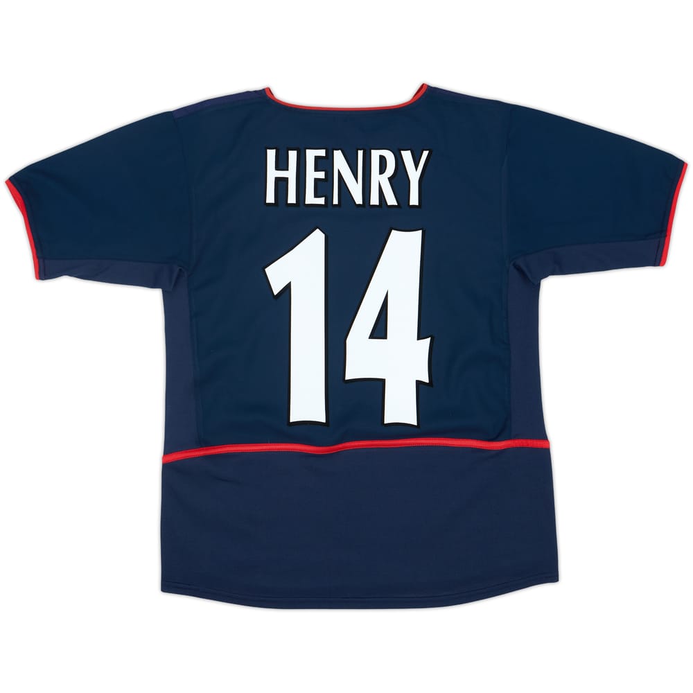 2002-04 Arsenal Away Shirt Henry #14 - 8/10 - (XL.Boys)
