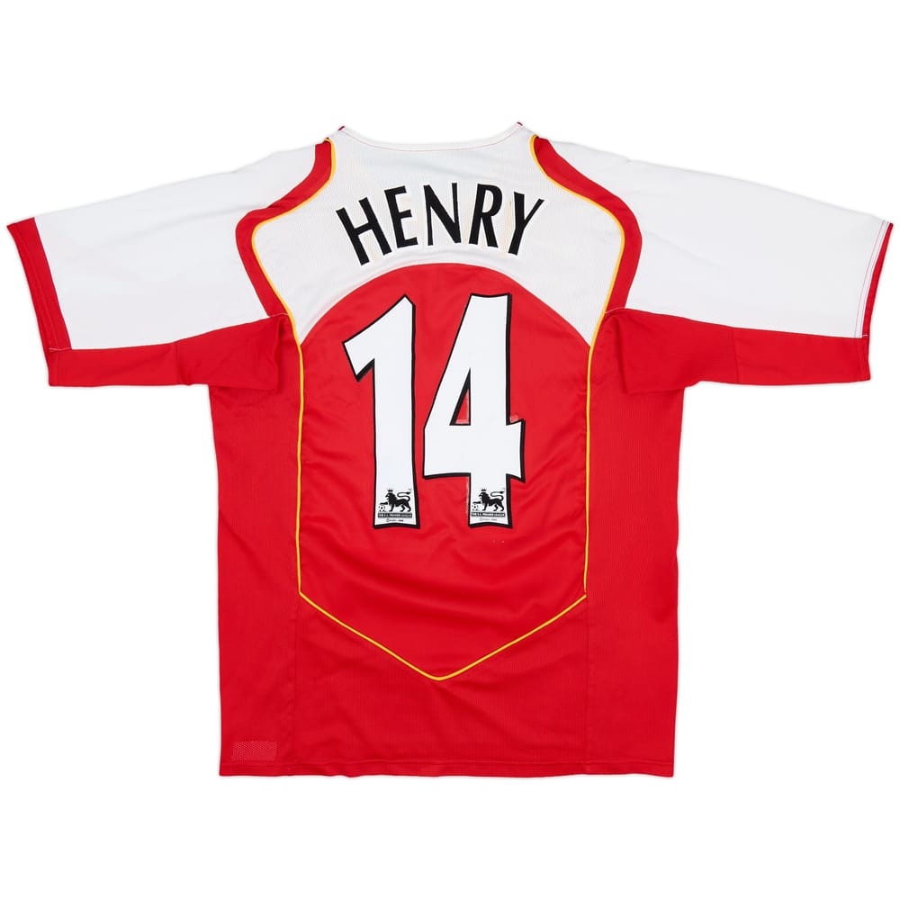 2004-05 Arsenal Home Shirt Henry #14 - 7/10 - (S)